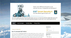 Desktop Screenshot of esetnod32-usernameandpassword.blogspot.com