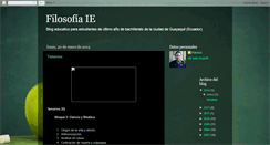 Desktop Screenshot of filosofia6.blogspot.com