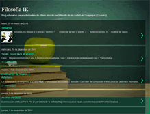 Tablet Screenshot of filosofia6.blogspot.com