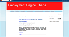 Desktop Screenshot of employmentengine.blogspot.com