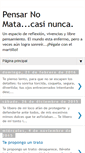 Mobile Screenshot of muertedelpensamiento.blogspot.com