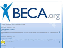 Tablet Screenshot of beca-esp.blogspot.com