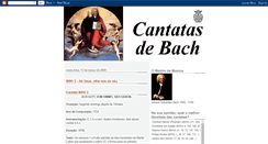 Desktop Screenshot of cantatasdebach.blogspot.com