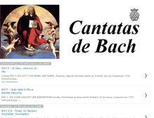 Tablet Screenshot of cantatasdebach.blogspot.com