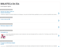 Tablet Screenshot of bibliotecaesa.blogspot.com