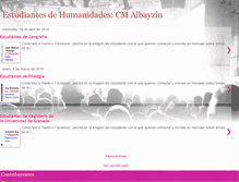 Tablet Screenshot of humanidades-ugr-albayzin.blogspot.com