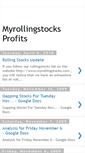 Mobile Screenshot of myrollingstocks.blogspot.com