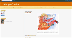 Desktop Screenshot of madgecomics.blogspot.com