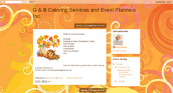 Desktop Screenshot of gbcateringservices.blogspot.com