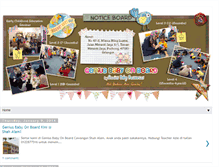 Tablet Screenshot of geniusbabyonboard.blogspot.com