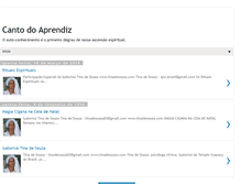 Tablet Screenshot of canto-do-aprendiz.blogspot.com