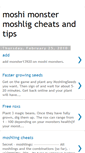Mobile Screenshot of moshimonstermoshligcheatsandtips.blogspot.com