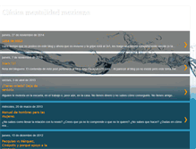 Tablet Screenshot of clasicamentalidadmexicana.blogspot.com