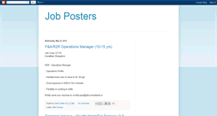 Desktop Screenshot of jobposters.blogspot.com