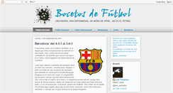 Desktop Screenshot of misbocetosdefutbol.blogspot.com
