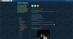 Desktop Screenshot of planetpapillon.blogspot.com