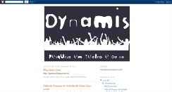 Desktop Screenshot of dynamisteatroedanca.blogspot.com