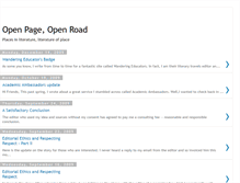 Tablet Screenshot of openpage-openroad.blogspot.com