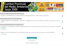 Tablet Screenshot of cumbreambiental2009.blogspot.com