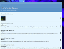 Tablet Screenshot of horariodebuses.blogspot.com