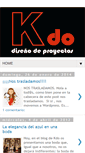 Mobile Screenshot of kdoproyectos.blogspot.com