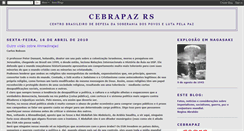 Desktop Screenshot of cebrapazsul.blogspot.com
