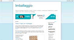 Desktop Screenshot of imballaggio.blogspot.com