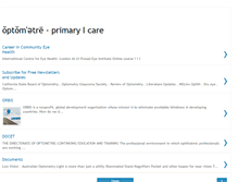 Tablet Screenshot of optometryz.blogspot.com