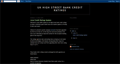 Desktop Screenshot of bankcreditratings.blogspot.com