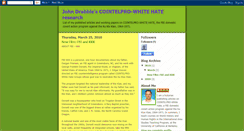 Desktop Screenshot of cointelprowhitehate.blogspot.com