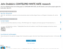 Tablet Screenshot of cointelprowhitehate.blogspot.com