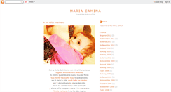Desktop Screenshot of mariacamina.blogspot.com