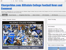 Tablet Screenshot of chargerfootball.blogspot.com