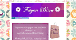 Desktop Screenshot of fesyenbaru.blogspot.com