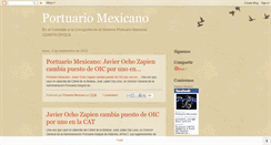 Desktop Screenshot of portuariomex.blogspot.com