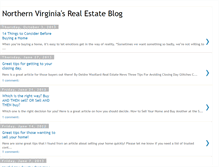 Tablet Screenshot of northernvirginiahousesblog.blogspot.com