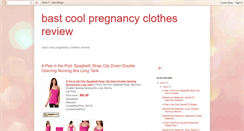 Desktop Screenshot of coolpregnancyclothes.blogspot.com