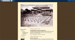Desktop Screenshot of okinawanbudokan.blogspot.com