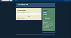 Desktop Screenshot of costarica411.blogspot.com