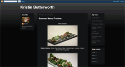 Desktop Screenshot of kristinbutterworth.blogspot.com