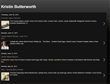 Tablet Screenshot of kristinbutterworth.blogspot.com