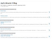 Tablet Screenshot of miracle2.blogspot.com