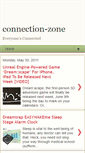 Mobile Screenshot of connection-zone.blogspot.com