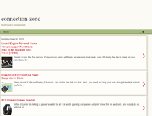 Tablet Screenshot of connection-zone.blogspot.com