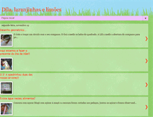 Tablet Screenshot of dilaranjinhas.blogspot.com