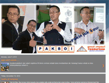 Tablet Screenshot of pakboi.blogspot.com