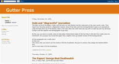 Desktop Screenshot of gutterpress.blogspot.com