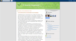 Desktop Screenshot of eldocentecompetente.blogspot.com