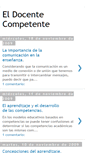Mobile Screenshot of eldocentecompetente.blogspot.com