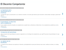 Tablet Screenshot of eldocentecompetente.blogspot.com